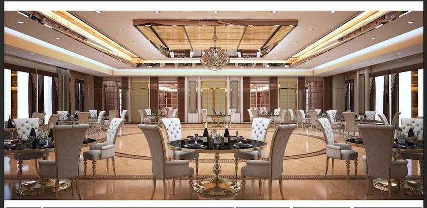 Imagen del bar/restaurante del Hotel Bravia Pancheel - By Satguru. Foto 2