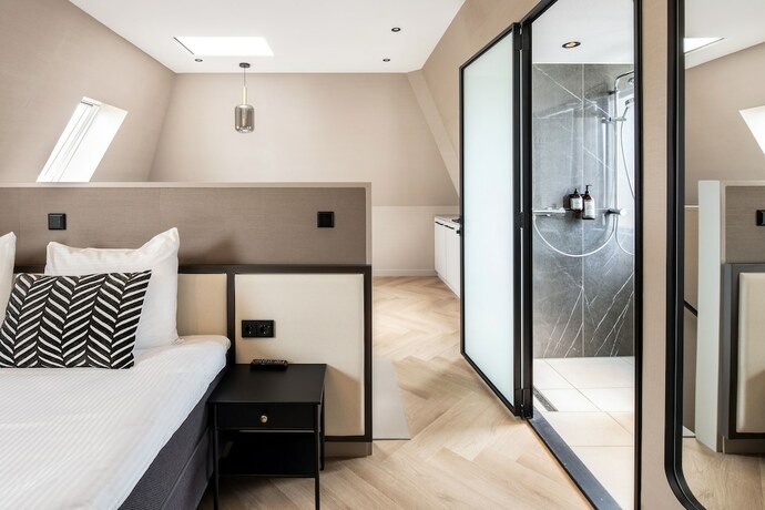 Imagen de la habitación del Hotel Breathe Boutique hotel Leiden. Foto 18