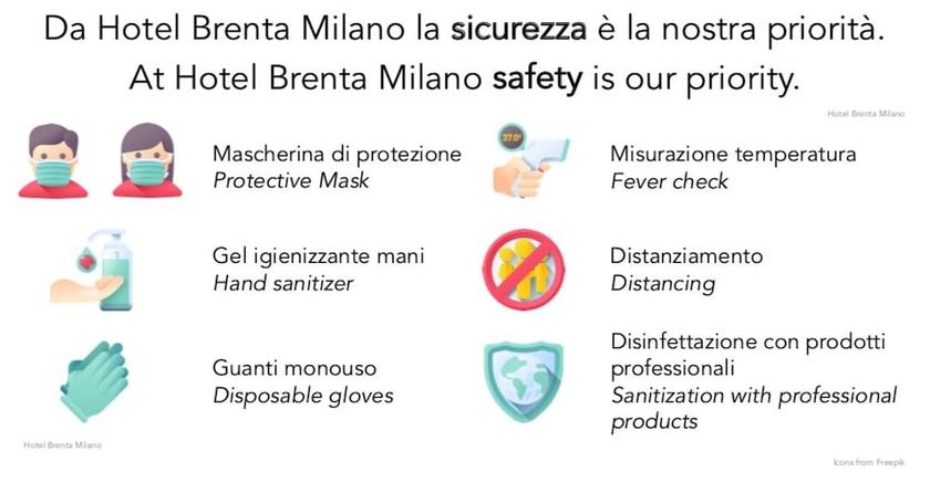 Imagen de la habitación del Hotel Brenta Milano. Foto 12