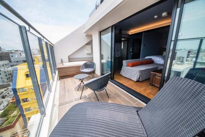 Imagen de la habitación del Hotel Brick, Naha. Foto 2