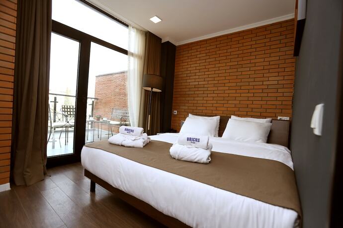 Imagen de la habitación del Hotel Bricks, Tbilisi. Foto 12