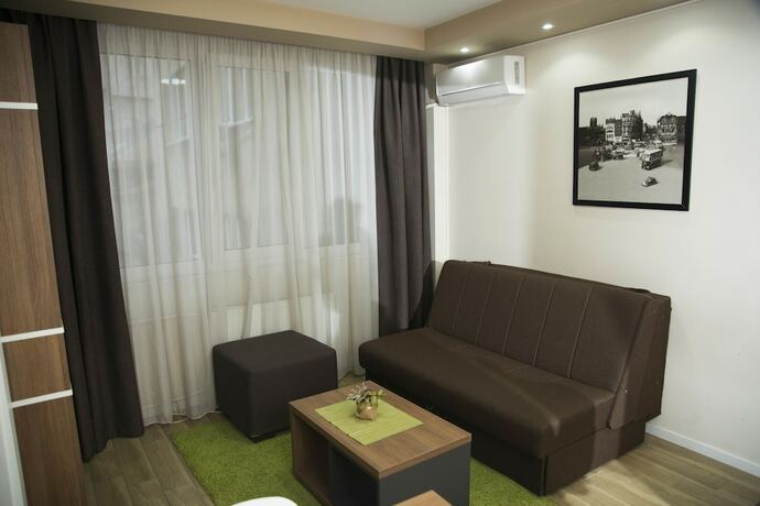 Imagen de la habitación del Hotel Bridge Apart Belgrade. Foto 15