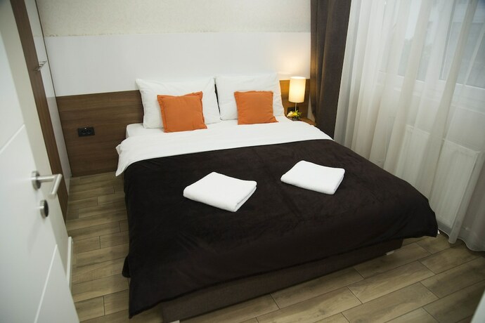 Imagen de la habitación del Hotel Bridge Apart Belgrade. Foto 18