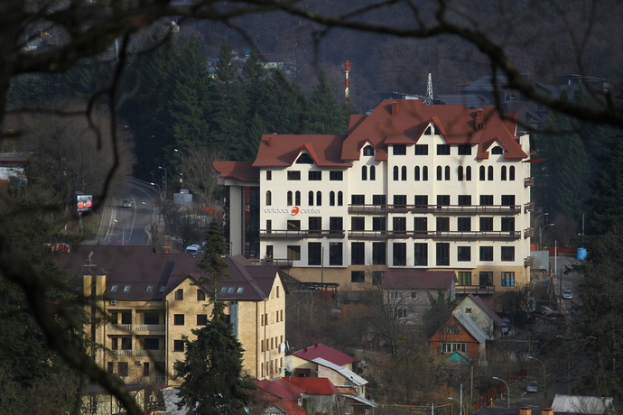 Imagen de los exteriores del Hotel Bridge Mountain Krasnaya Polyana. Foto 14