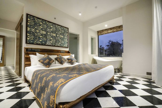 Imagen de la habitación del Hotel Brij Nest, Jaipur - An All Suite Boutique. Foto 6