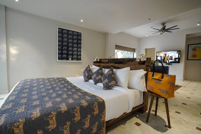 Imagen de la habitación del Hotel Brij Nest, Jaipur - An All Suite Boutique. Foto 8