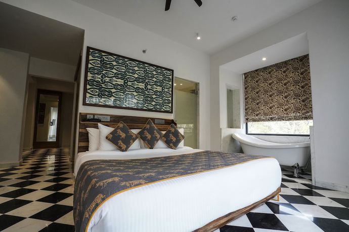Imagen de la habitación del Hotel Brij Nest, Jaipur - An All Suite Boutique. Foto 9