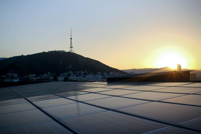 Imagen de los exteriores del Hotel Brim, Tbilisi. Foto 17