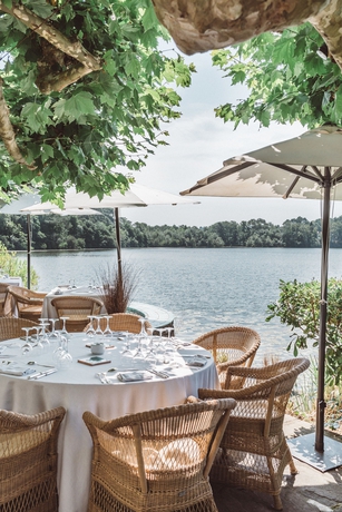 Imagen del bar/restaurante del Hotel Brindos, Lac and Château. Foto 2