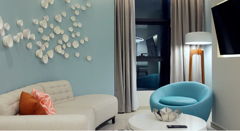 Imagen de la habitación del Hotel Brisas del Malec&oacute;n. Foto 3