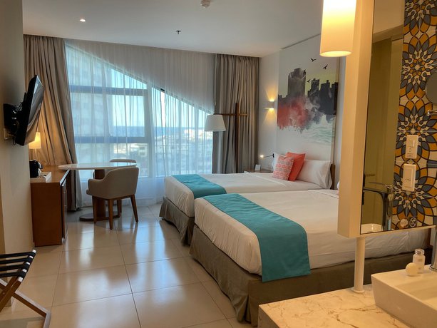 Imagen de la habitación del Hotel Brisas del Malec&oacute;n. Foto 4