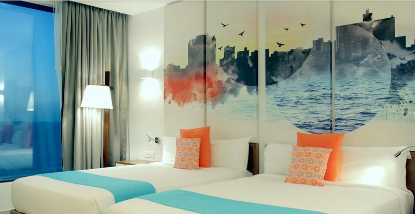 Imagen de la habitación del Hotel Brisas del Malec&oacute;n. Foto 9