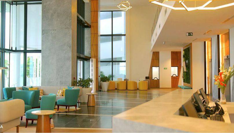 Imagen de los interiores del Hotel Brisas del Malec&oacute;n. Foto 12