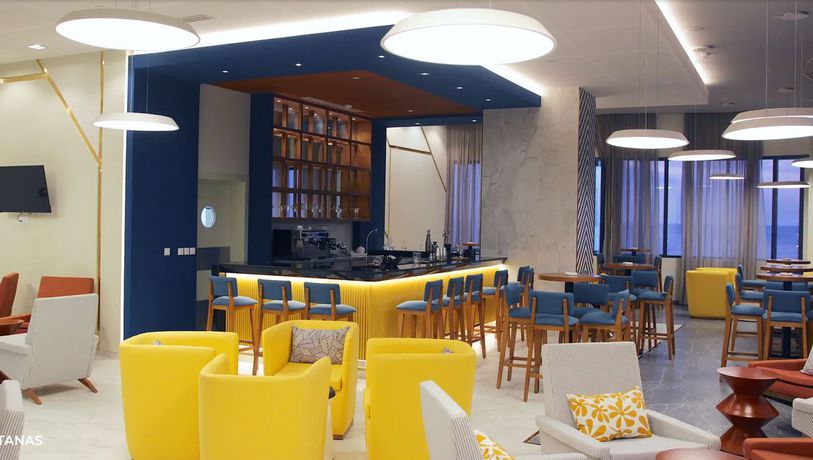Imagen de los interiores del Hotel Brisas del Malec&oacute;n. Foto 13