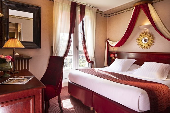 Imagen de la habitación del Hotel Britannique, Louvre. Foto 5