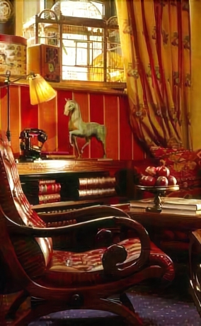 Imagen de los interiores del Hotel Britannique, Louvre. Foto 19