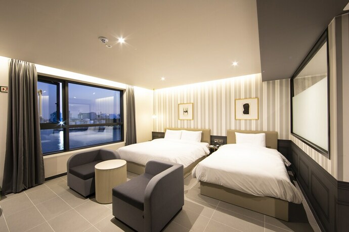 Imagen de la habitación del Hotel Brown Dot Hotel - Jangsaengpo. Foto 15