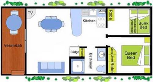 Imagen de la habitación del Hotel Brownhill Creek Tourist Park. Foto 1