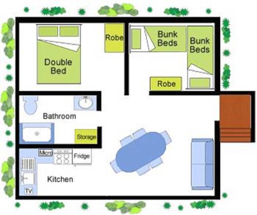Imagen de la habitación del Hotel Brownhill Creek Tourist Park. Foto 4