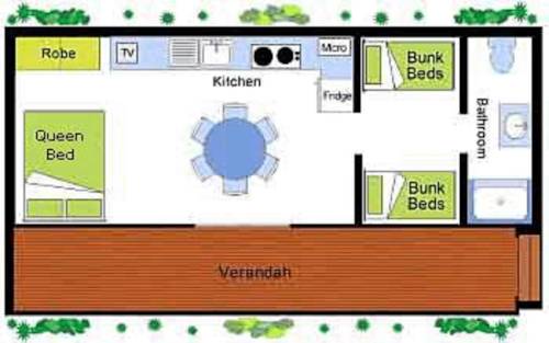 Imagen de la habitación del Hotel Brownhill Creek Tourist Park. Foto 5