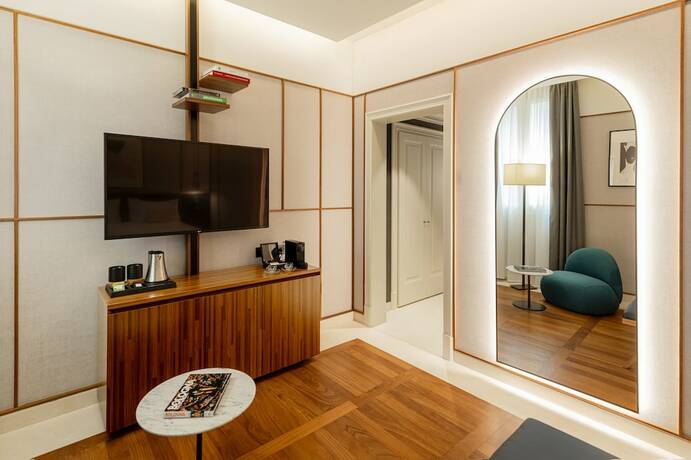 Imagen de la habitación del Hotel Brun, Bolonia. Foto 17
