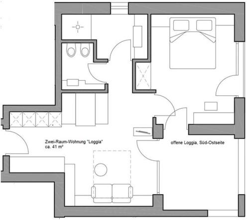 Imagen de la habitación del Hotel Br&uuml;hl Suites&Residence. Foto 6