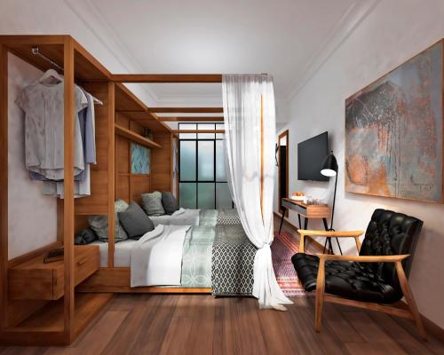 Imagen de la habitación del Hotel Bryggen Guldsmeden. Foto 6