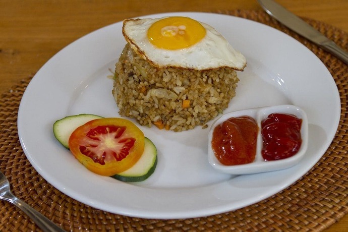 Imagen del bar/restaurante del Hotel Buah Nagasari Cottages By Supala Hospitality. Foto 6