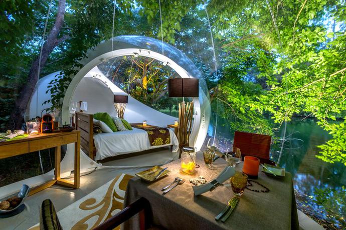 Imagen de la habitación del Hotel Bubble Lodge Bois Chéri. Foto 2