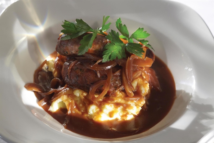 Imagen del bar/restaurante del Hotel Buchanan Arms. Foto 6