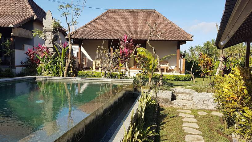 Imagen de la piscina del Hotel Buda Cottage Ubud. Foto 20