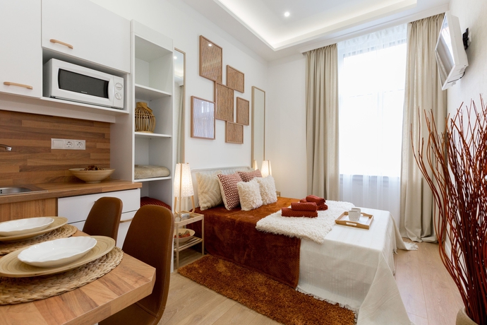 Imagen de la habitación del Hotel Budapest Holidays Residence. Foto 9