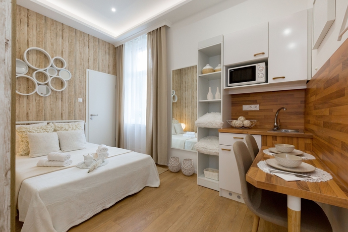 Imagen de la habitación del Hotel Budapest Holidays Residence. Foto 11