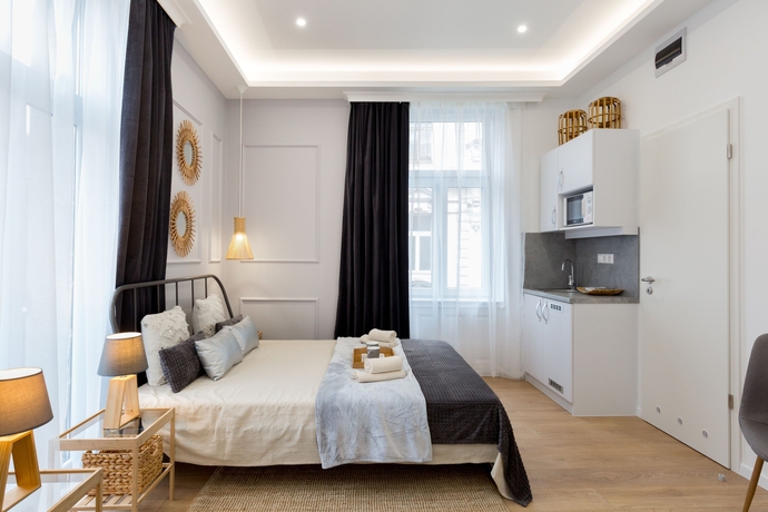 Imagen de la habitación del Hotel Budapest Holidays Residence. Foto 13