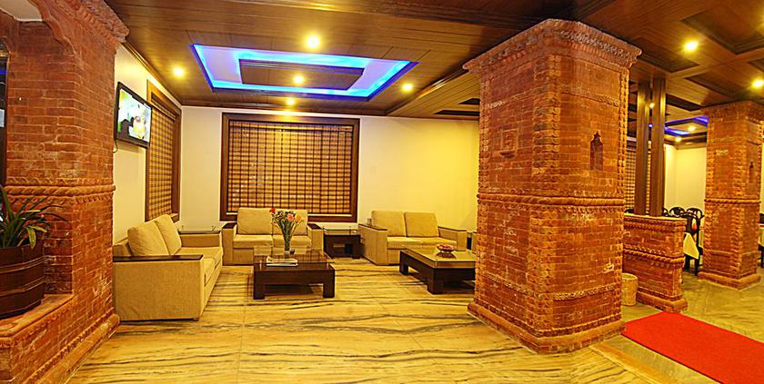 Imagen de los interiores del Hotel Buddha, Katmandu. Foto 11