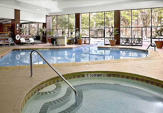 Imagen de la piscina del Hotel Buffalo Marriott Niagara. Foto 7