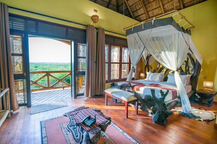 Imagen de la habitación del Hotel Buffalo Safari Lodge, Katunguru. Foto 17