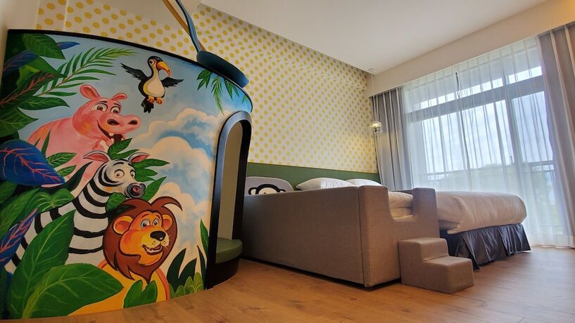 Imagen de la habitación del Hotel Building block forest. Foto 15