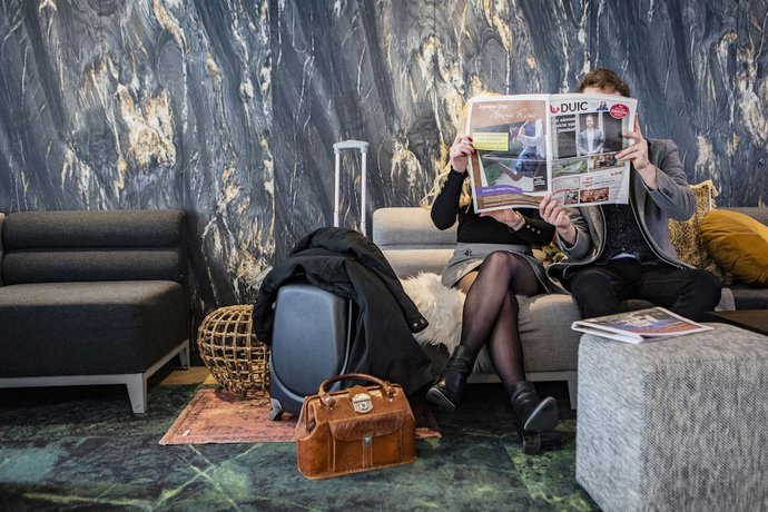 Imagen del bar/restaurante del Hotel Buitenplaats De Bergse Bossen. Foto 2