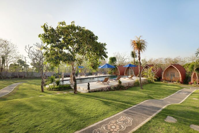 Imagen de los exteriores del Hotel Bukal Sari Villas Uluwatu. Foto 31