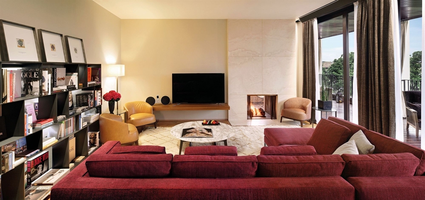 Imagen de los interiores del Hotel Bulgari Milano. Foto 12