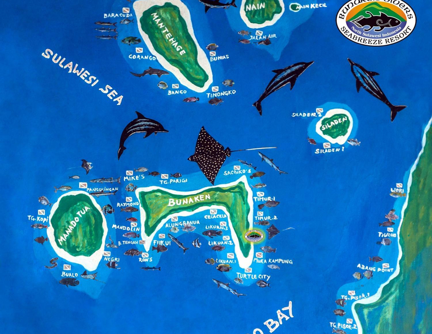 Imagen general del Hotel Bunaken Divers Sea Breeze Resort. Foto 18