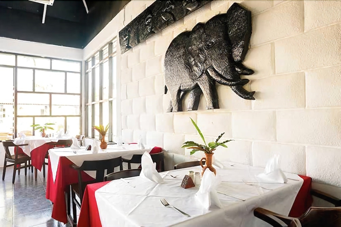 Imagen del bar/restaurante del Hotel Bungalow Beach. Foto 4