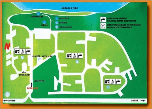 Imagen general del Hotel Bungalows Korana (Campsite Korana). Foto 11