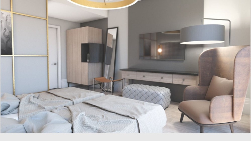 Imagen de la habitación del Hotel Bursztyn. Foto 7