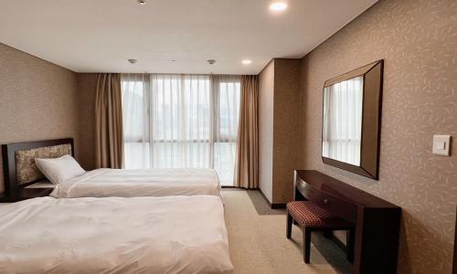 Imagen de la habitación del Hotel Busan Centurn Victoria hotel. Foto 3