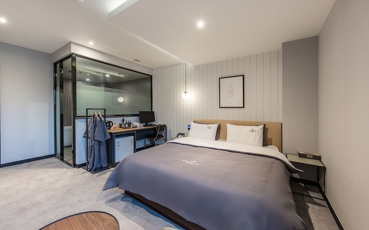 Imagen de la habitación del Hotel Busan Jeonggwan Brown Dot. Foto 12