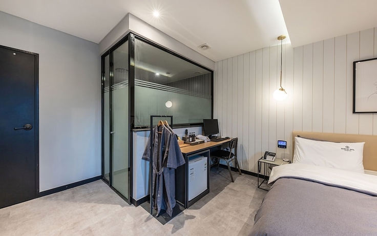Imagen de la habitación del Hotel Busan Jeonggwan Brown Dot. Foto 13
