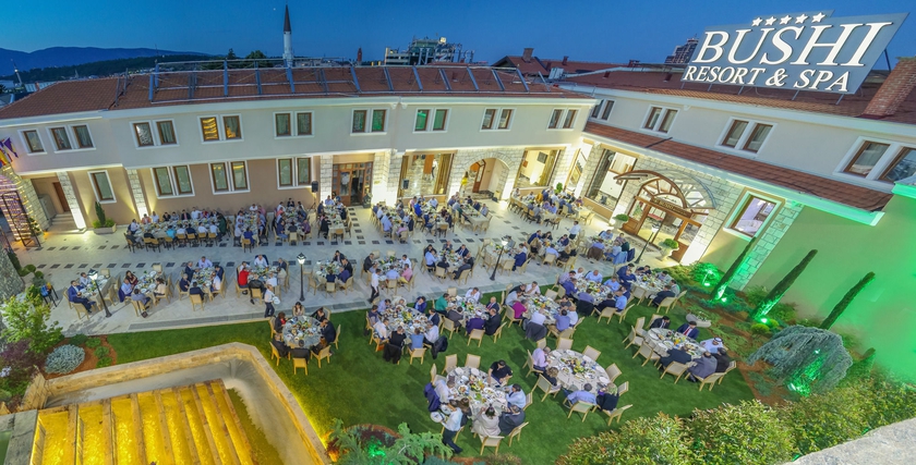 Imagen del bar/restaurante del Hotel Bushi Resort and Spa. Foto 2