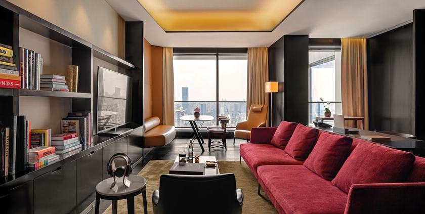 Imagen de la habitación del Hotel Bvlgari Shanghai. Foto 13